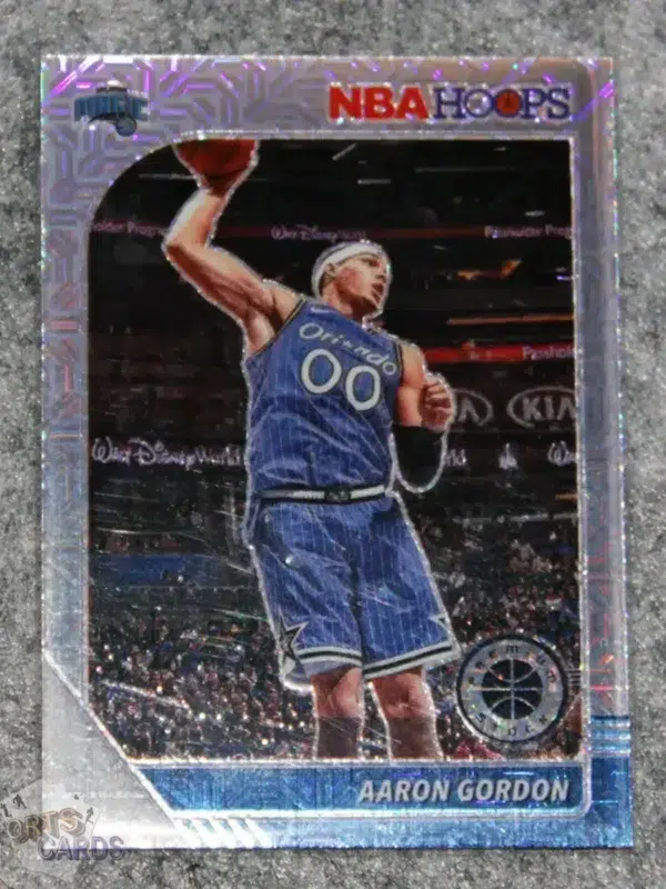 2019-20 Aaron Gordon #137 Panini Hoops Premium Stock Silver Mojo Prizm