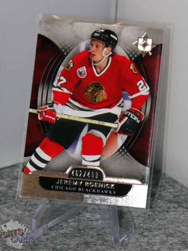 2013-14 Jeremy Roenick #3 Upper Deck Ultimate Collection /499 - Afbeelding 3