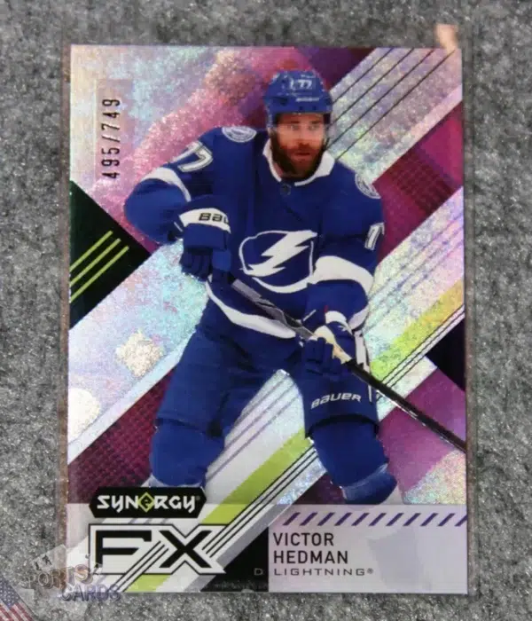 2021-22 Victor Hedman #FX-VH Upper Deck Synergy FX /749