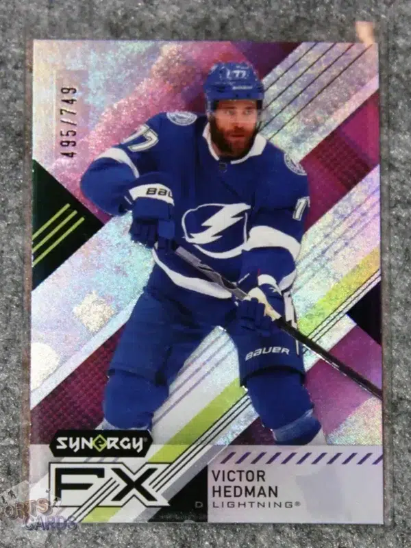 2021-22 Victor Hedman #FX-VH Upper Deck Synergy FX /749