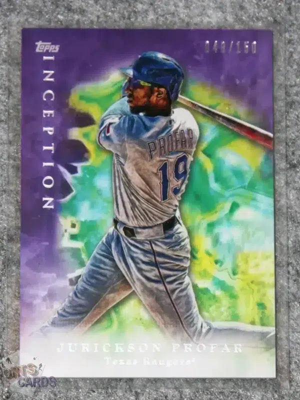 2017 Jurickson Profar #95 Topps Inception Purple /150-front