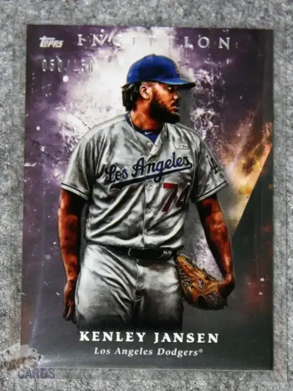 2018 Kenley Jansen #19 Topps Inception Purple /150-front