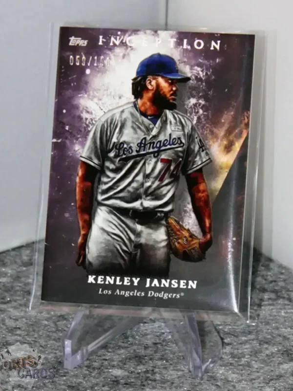2018 Kenley Jansen #19 Topps Inception Purple /150-stand