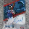 2021 Sherten Apostel #B21-SA Topps Bowman's Best Best of '21 Autograph Rookie-front