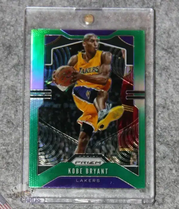 2019-20 Kobe Bryant #8 Panini Prizm Green Prizm-front