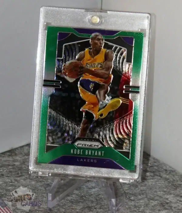 2019-20 Kobe Bryant #8 Panini Prizm Green Prizm-stand