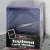 BCW Topload Card Holders 3" x 4" Thick Cards 168pt-front