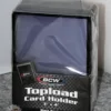 BCW Topload Card Holders 3" x 4" Black Border-front