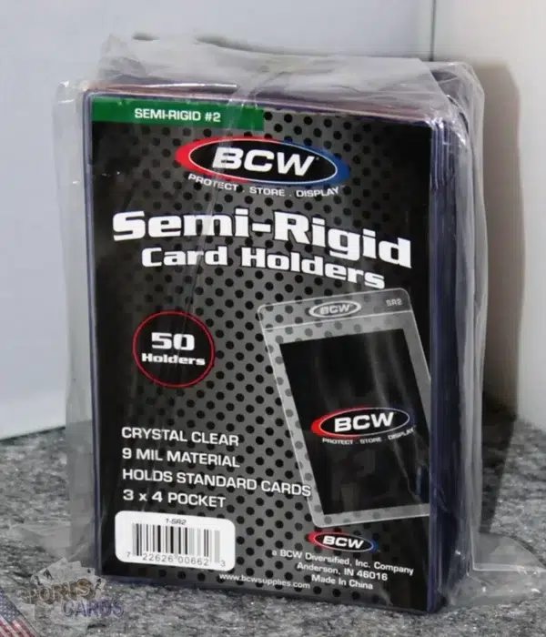 BCW Semi-Rigid Card Holders #2-front
