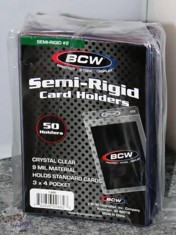 BCW Semi-Rigid Card Holders #2-front