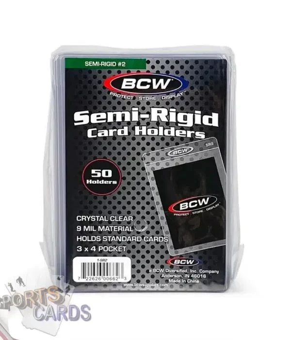 BCW Semi-Rigid Card Holders #2-stand