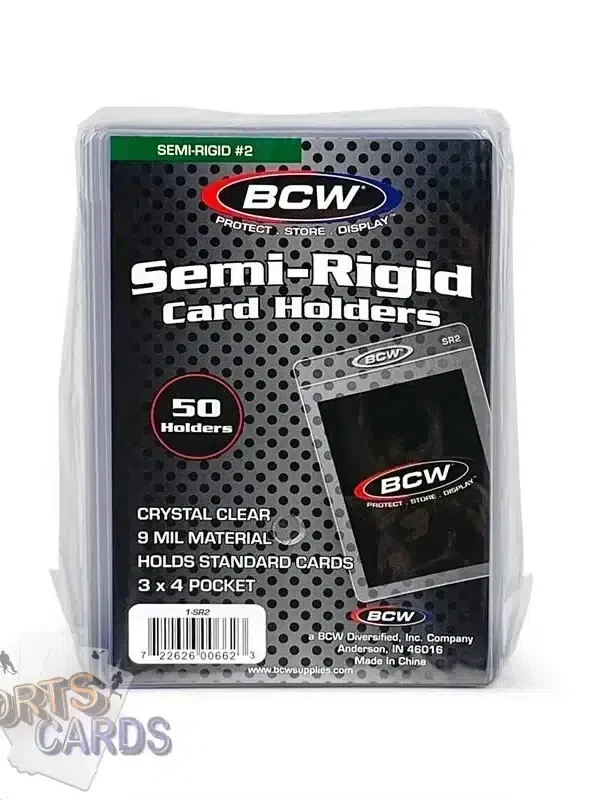 BCW Semi-Rigid Card Holders #2-stand