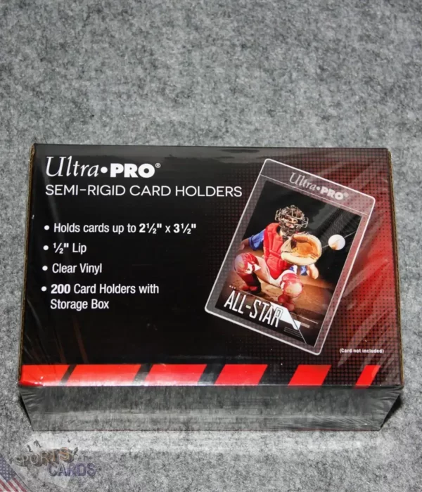 Ultra PRO Semi-Rigid Card Holders-back