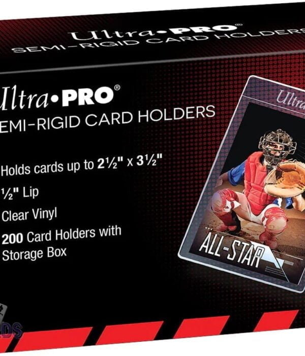 Ultra PRO Semi-Rigid Card Holders-stand