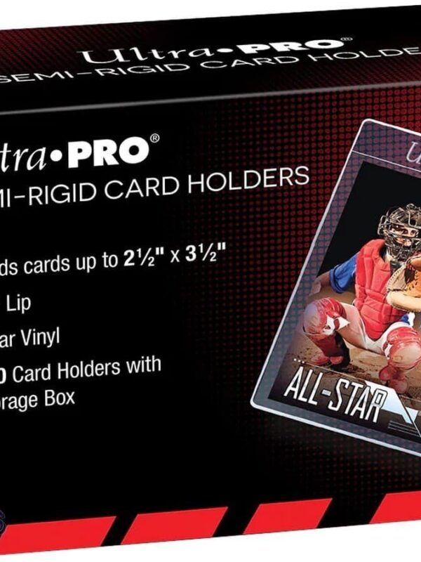 Ultra PRO Semi-Rigid Card Holders-stand