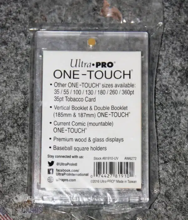 Ultra PRO One-Touch Magnetic Holder 75pt-back