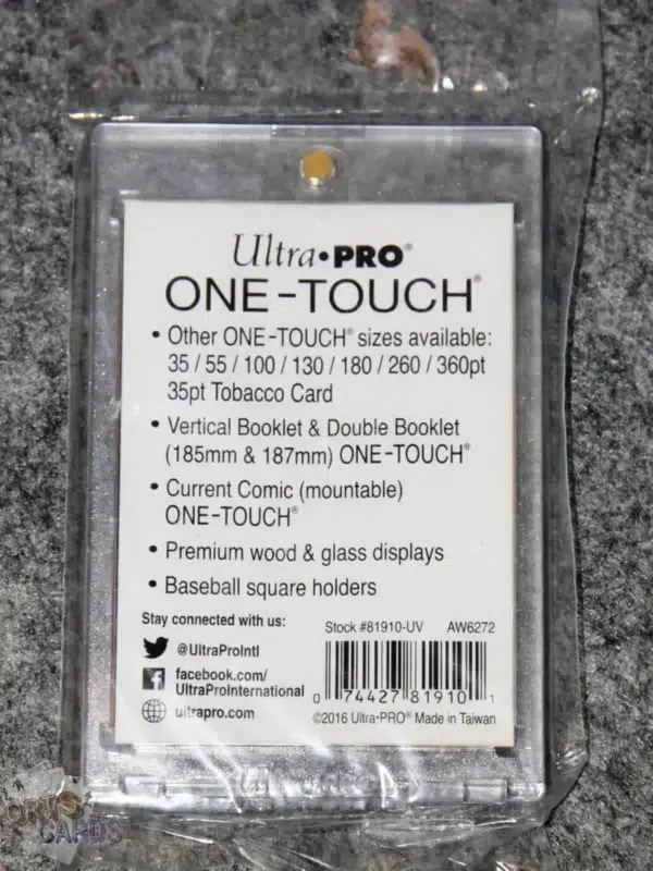 Ultra PRO One-Touch Magnetic Holder 75pt-back