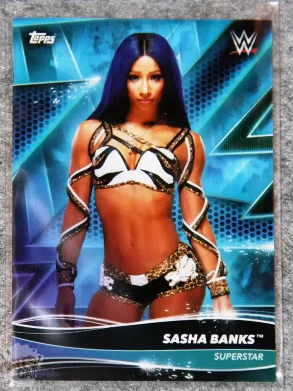 2021 Sasha Banks #112 Topps WWE Superstars
