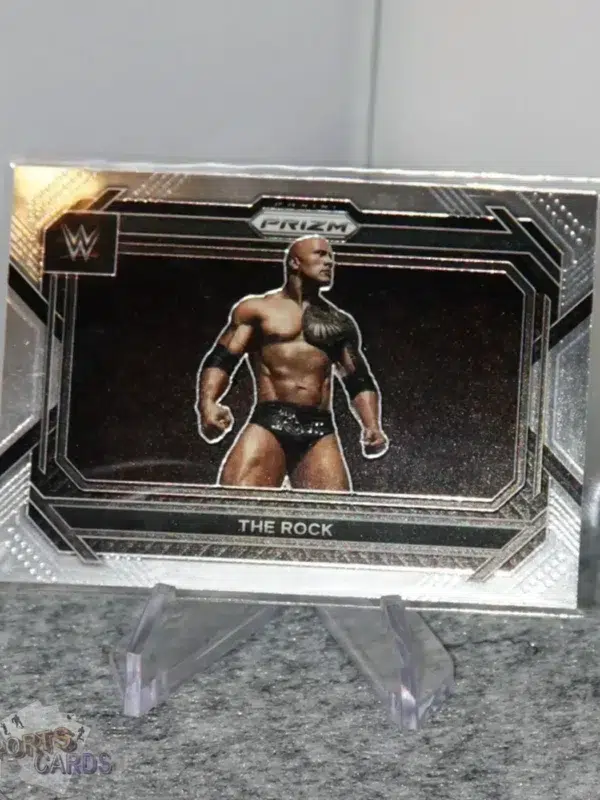 2023 Dwayne The Rock Johnson #41 Panini Prizm - Afbeelding 3