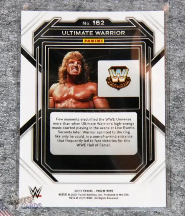 Alternative view of 2023 Ultimate Warrior #162 Panini Prizm
