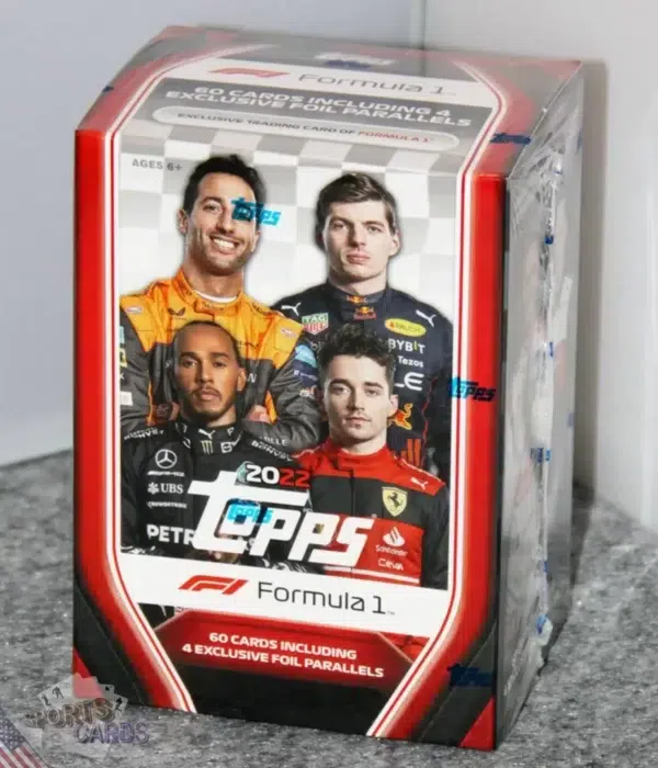 2022 Topps Formula 1 Racing F1 Blaster Box 60 cards - Sealed-front