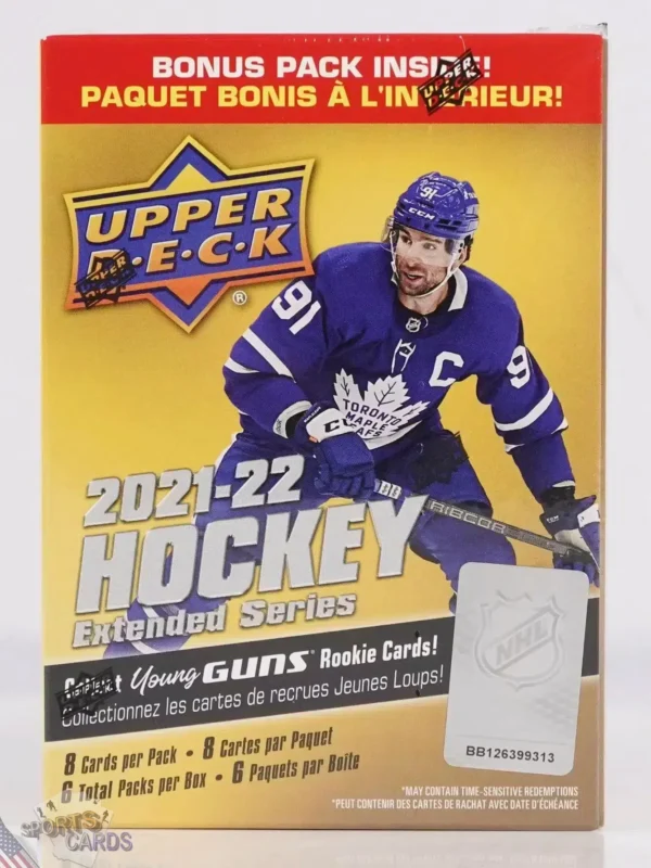 2021-22 Upper Deck Extended Series Hockey NHL Blaster Box - Sealed-back