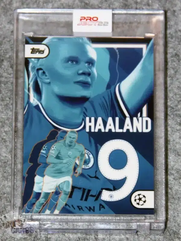 2023 Erling Haaland by Doaly #187 Topps Project 22-front
