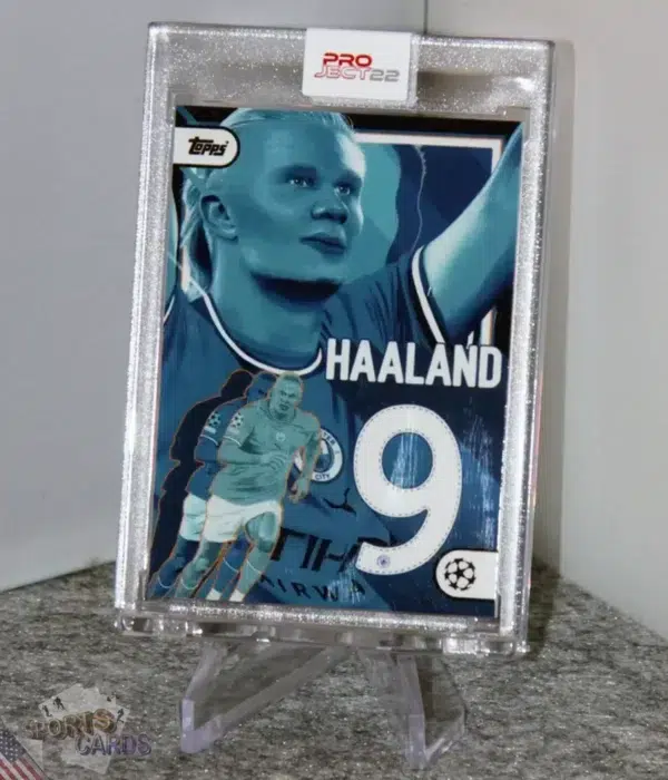 2023 Erling Haaland by Doaly #187 Topps Project 22-stand