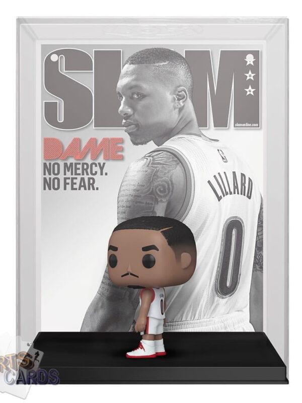 Funko POP! Damian Lillard #14 Portland Trail Blazers NBA Magazine Cover + Vinyl Figure-back