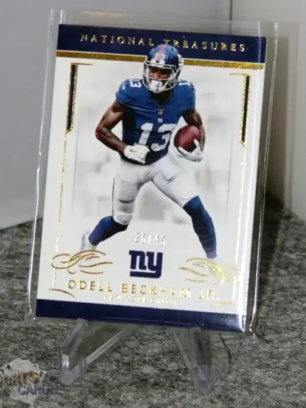 2016 Odell Beckham Jr. #70 Panini National Treasures /49-stand