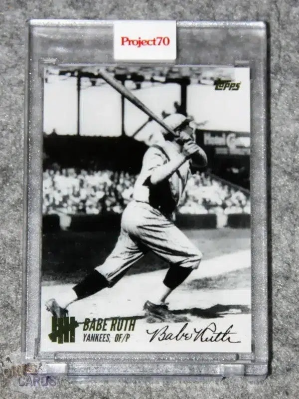 2021 Babe Ruth by UNDEFEATED #593 Topps Project 70-front