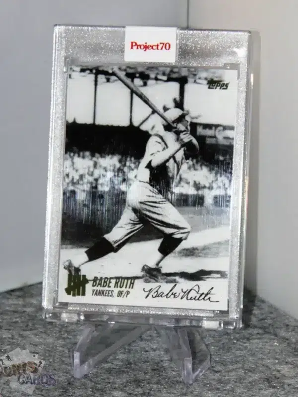 2021 Babe Ruth by UNDEFEATED #593 Topps Project 70-stand