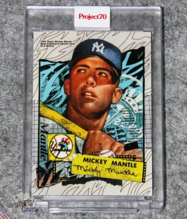 2021 Mickey Mantle by Tyson Beck #121 Topps Project 70