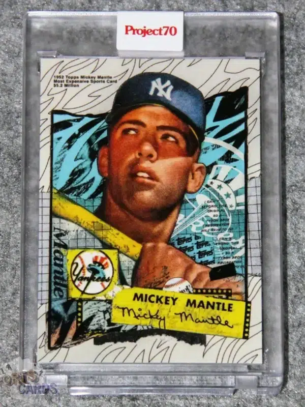 2021 Mickey Mantle by Tyson Beck #121 Topps Project 70