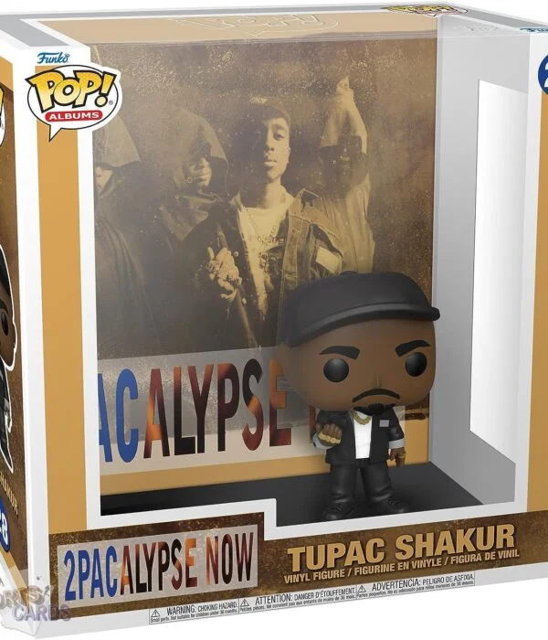 Funko POP! Albums Tupac Shakur #28 2Pacalypse Now + Vinyl Figure-front