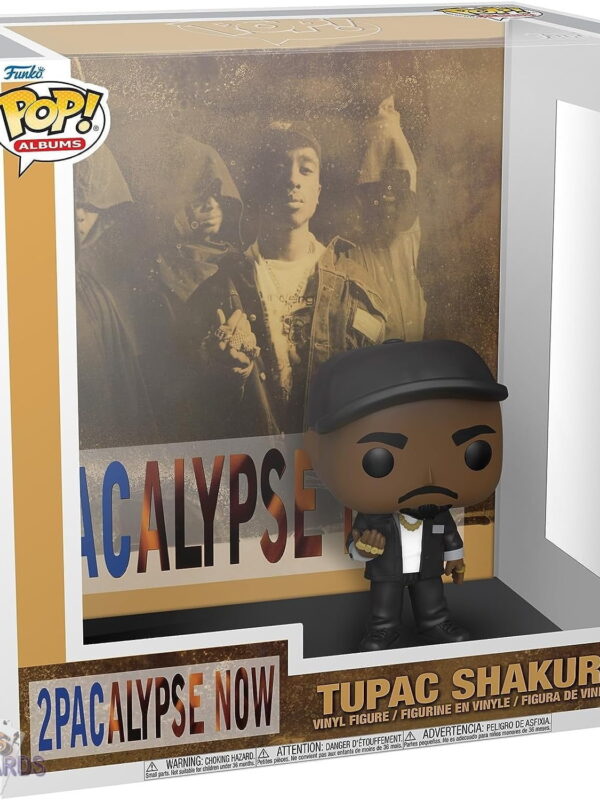 Funko POP! Albums Tupac Shakur #28 2Pacalypse Now + Vinyl Figure-front