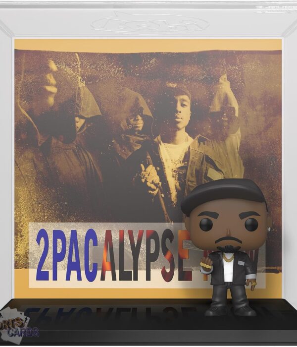 Funko POP! Albums Tupac Shakur #28 2Pacalypse Now + Vinyl Figure-back