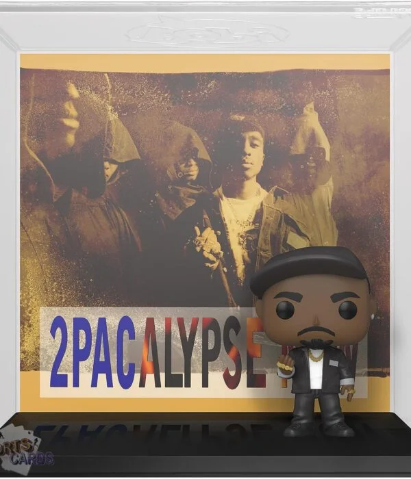 Funko POP! Albums Tupac Shakur #28 2Pacalypse Now + Vinyl Figure-back