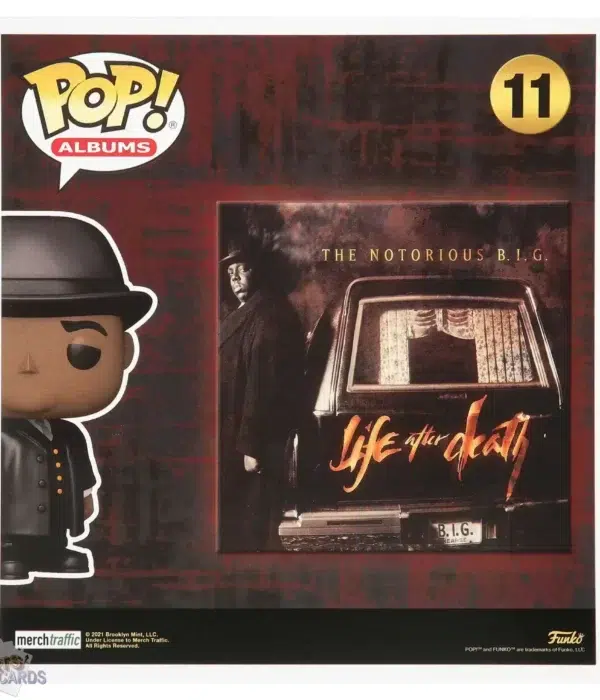 Funko POP! Albums The Notorious B.I.G. #11 Life after Death + Vinyl Figure-stand