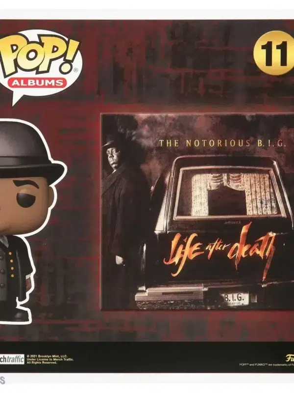 Funko POP! Albums The Notorious B.I.G. #11 Life after Death + Vinyl Figure-stand