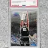1997-98 Tim Duncan #201 Topps Stadium Club NBA Draft RC PSA 9 MINT