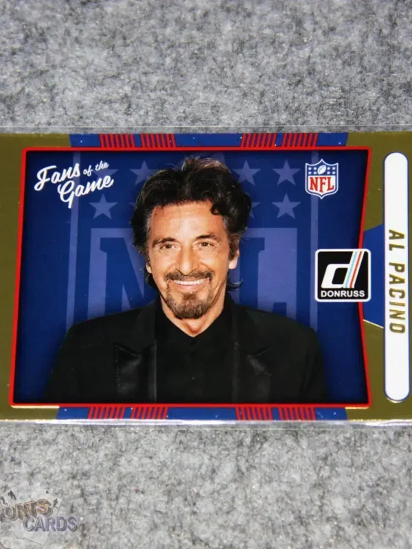 2016 Al Pacino #2 Panini Donruss NFL Football Fans of the Game-front