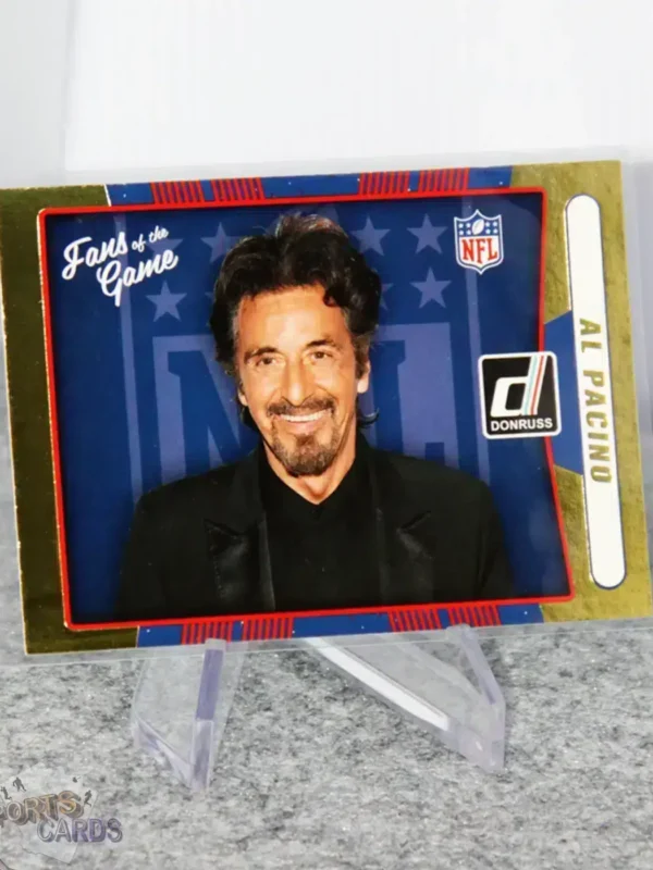2016 Al Pacino #2 Panini Donruss NFL Football Fans of the Game-stand