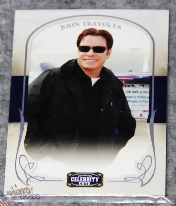 2008 John Travolta #43 Donruss Americana Celebrity Cuts /499