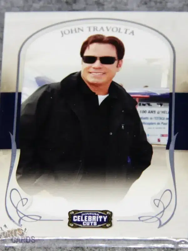 2008 John Travolta #43 Donruss Americana Celebrity Cuts /499-front