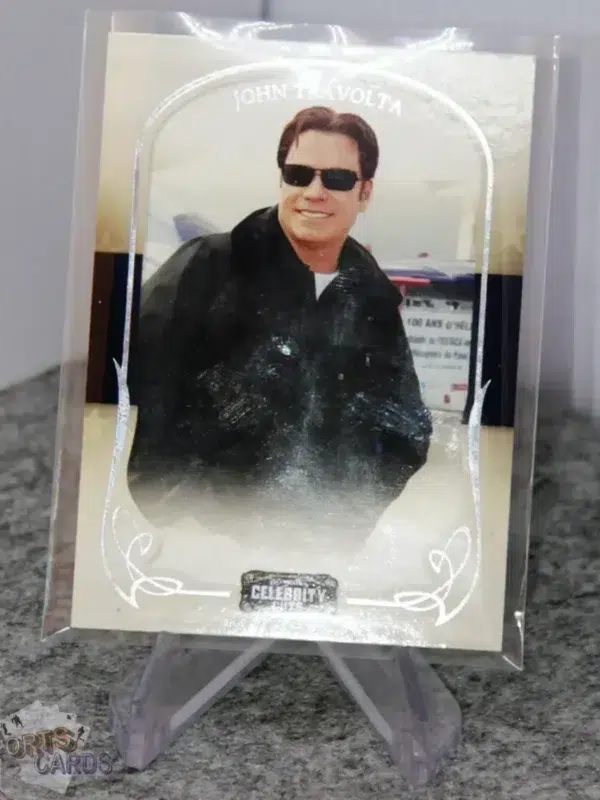 2008 John Travolta #43 Donruss Americana Celebrity Cuts /499-stand