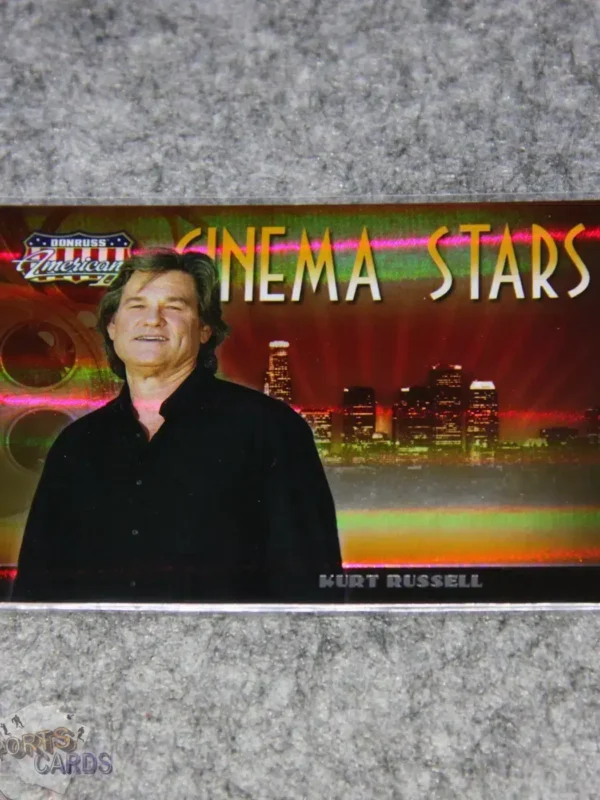 2008 Kurt Russell #33 Donruss Americana Cinema Stars /500-front