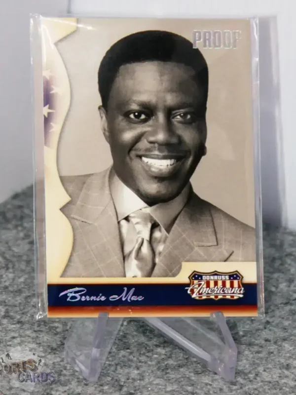 2007 Bernie Mac #99 Donruss Americana Silver Proof /250 - Afbeelding 3