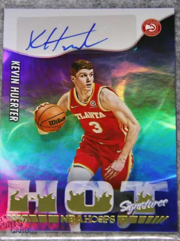 2022-23 Kevin Huerter #HS-KNH Panini Hot Signatures Auto Hyper Gold