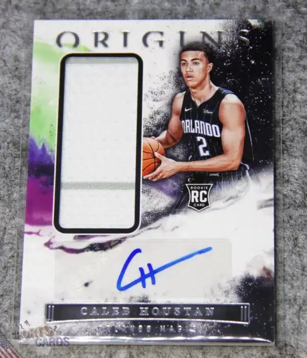 2022-23 Caleb Houstan #RJA-CHS Panini Origins RC Patch Autograph